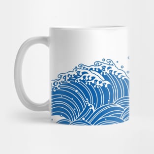 Japanese Wave Art. Great Wave. Japanese Wave Mug. Japanese style print. Japanese Wave Tote Bag. Japanese Wave Pin. Japanese Wave Magnet. Japanese waves. Japanese mask Mug